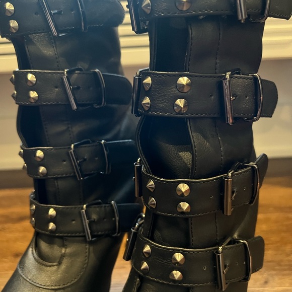 Pleaser Heels Gothic Rapture Platform Boot Women’s Size 10 - Picture 4 of 6